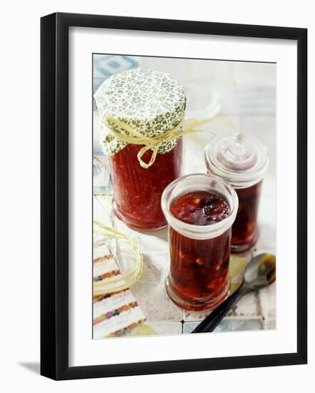 Raspberry and Red Berry Jam-Giorgio Scarlini-Framed Photographic Print