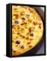 Raspberry Clafoutis (Sweet Raspberry Pudding)-Alain Caste-Framed Stretched Canvas