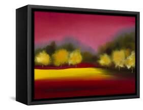 Raspberry Contemplation-Bonita Williams Goldberg-Framed Stretched Canvas