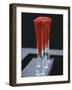 Raspberry Granita in Three Glasses-Michael Paul-Framed Photographic Print