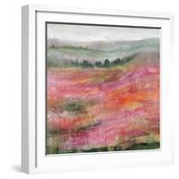 Raspberry Rolling Hills-Rikki Drotar-Framed Giclee Print