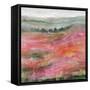 Raspberry Rolling Hills-Rikki Drotar-Framed Stretched Canvas