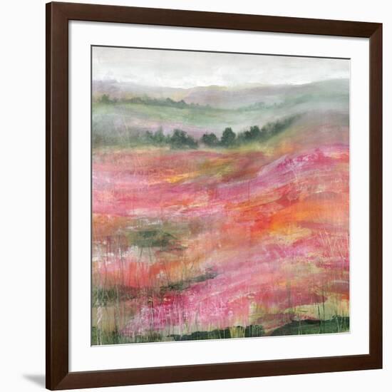 Raspberry Rolling Hills-Rikki Drotar-Framed Giclee Print