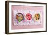 Raspberry Smoothie Bowl-Elisabeth Coelfen-Framed Photographic Print