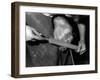 Rasping a Hoof-null-Framed Photographic Print