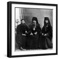 Rasputin and Clergy-null-Framed Art Print