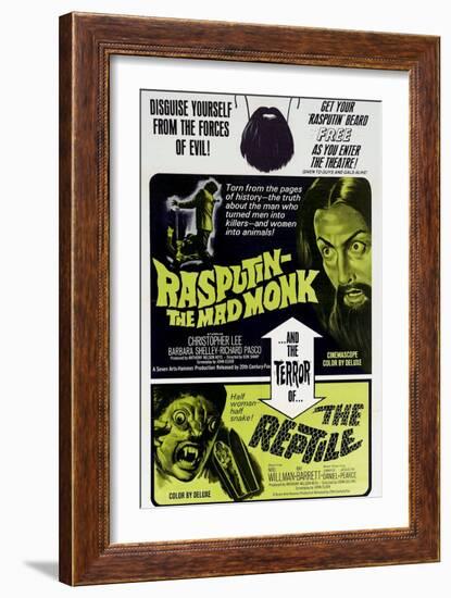 Rasputin: The Mad Monk, 1966-null-Framed Art Print