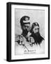 Rasputin with Nicolas II-null-Framed Art Print