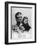 Rasputin with Nicolas II-null-Framed Art Print