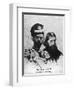 Rasputin with Nicolas II-null-Framed Art Print