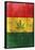 Rasta Flag-null-Framed Poster