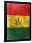 Rasta Flag-null-Framed Poster