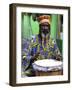 Rasta Jamaican Reggae Performer, St. John, Antigua-Bill Bachmann-Framed Photographic Print