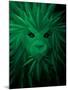 Rasta Lion Illusion-JJ Brando-Mounted Art Print