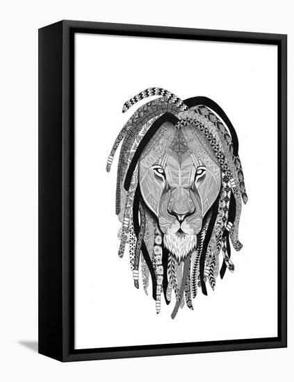 Rasta Lion-Nicky Kumar-Framed Stretched Canvas