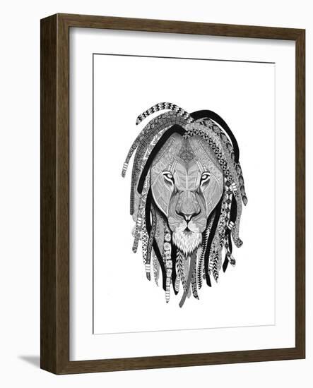 Rasta Lion-Nicky Kumar-Framed Art Print