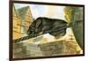 Rat Leaving a Ship-English School-Framed Giclee Print