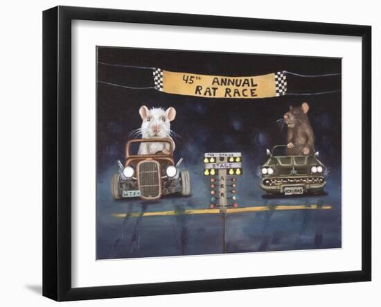 Rat Race 1-Leah Saulnier-Framed Giclee Print