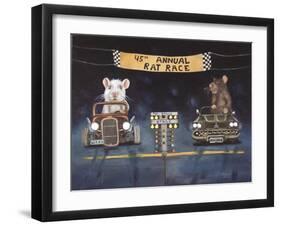 Rat Race 1-Leah Saulnier-Framed Giclee Print