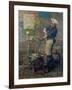 Rat Seller During the Siege of Paris, 1870-Narcisse Chaillou-Framed Giclee Print