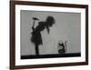 Rat-Banksy-Framed Giclee Print