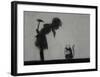 Rat-Banksy-Framed Giclee Print