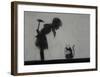 Rat-Banksy-Framed Giclee Print