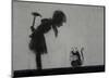 Rat-Banksy-Mounted Giclee Print