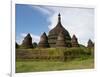 Ratana-pon solid stupa built by King Min Khammoung and Queen Shin Htwe, Mrauk U, Rakhine State,...-null-Framed Photographic Print