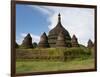 Ratana-pon solid stupa built by King Min Khammoung and Queen Shin Htwe, Mrauk U, Rakhine State,...-null-Framed Photographic Print