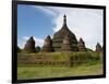 Ratana-pon solid stupa built by King Min Khammoung and Queen Shin Htwe, Mrauk U, Rakhine State,...-null-Framed Photographic Print