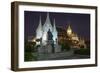 Ratcha Natdaram Worawihan, Bangkok, Thailand, Southeast Asia, Asia-Frank Fell-Framed Photographic Print