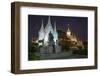 Ratcha Natdaram Worawihan, Bangkok, Thailand, Southeast Asia, Asia-Frank Fell-Framed Photographic Print