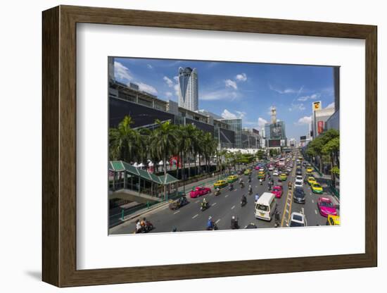 Ratchadamri Road, Bangkok, Thailand, Southeast Asia, Asia-Frank Fell-Framed Photographic Print