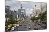 Ratchadamri Road, Pathumwan, Bangkok, Thailand, Southeast Asia, Asia-Stuart Black-Mounted Photographic Print