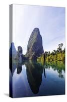 Ratchaprapa Reservoir, Khao Sok National Park, Surat Thani Province, Thailand, Southeast Asia, Asia-Christian Kober-Stretched Canvas