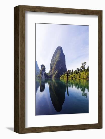 Ratchaprapa Reservoir, Khao Sok National Park, Surat Thani Province, Thailand, Southeast Asia, Asia-Christian Kober-Framed Photographic Print