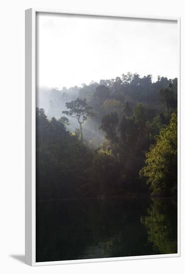 Ratchaprapa Reservoir, Khao Sok National Park, Surat Thani Province, Thailand, Southeast Asia, Asia-Christian Kober-Framed Photographic Print