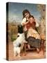 Rate mal (Guess Again)-Sophie Anderson-Stretched Canvas