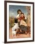 Rate mal (Guess Again)-Sophie Anderson-Framed Giclee Print