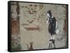 Ratgirl-Banksy-Framed Stretched Canvas