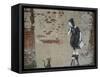 Ratgirl-Banksy-Framed Stretched Canvas