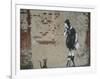 Ratgirl-Banksy-Framed Giclee Print