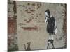 Ratgirl-Banksy-Mounted Giclee Print