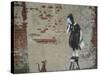 Ratgirl-Banksy-Stretched Canvas