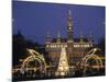 Rathaus at Christmas, Vienna, Austria-Alan Copson-Mounted Photographic Print