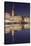 Rathaus (city hall) reflecting at Kleine Alster Lake, Hamburg, Hanseatic City, Germany, Europe-Markus Lange-Stretched Canvas