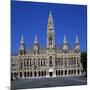 Rathaus (Gothic Town Hall), UNESCO World Heritage Site, Vienna, Austria, Europe-Stuart Black-Mounted Photographic Print