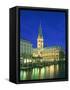 Rathaus, Hamburg-Murat Taner-Framed Stretched Canvas