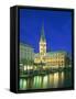 Rathaus, Hamburg-Murat Taner-Framed Stretched Canvas